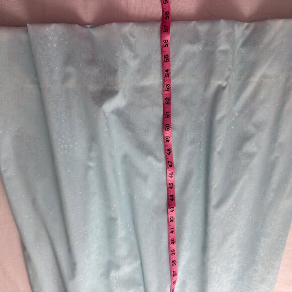 Adorable "Liza" by Lilly Pulitzer Soft Blue Floral Maxi Dress Vintage Size 11-12 - Picture 12 of 16